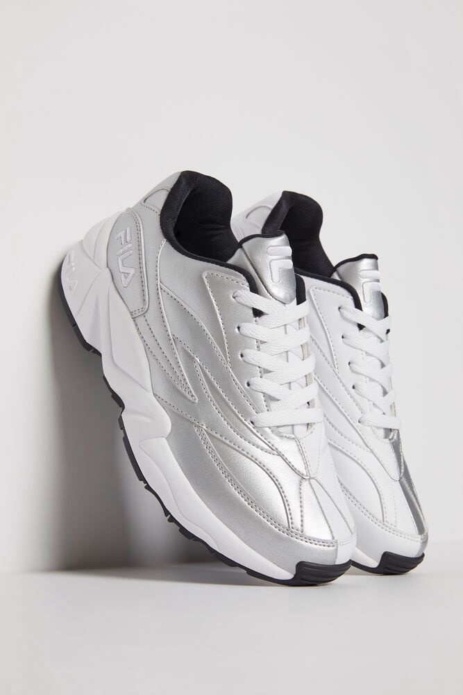 Fila V94m 50/50 Trainers Silver - Womens - 07815EMQA